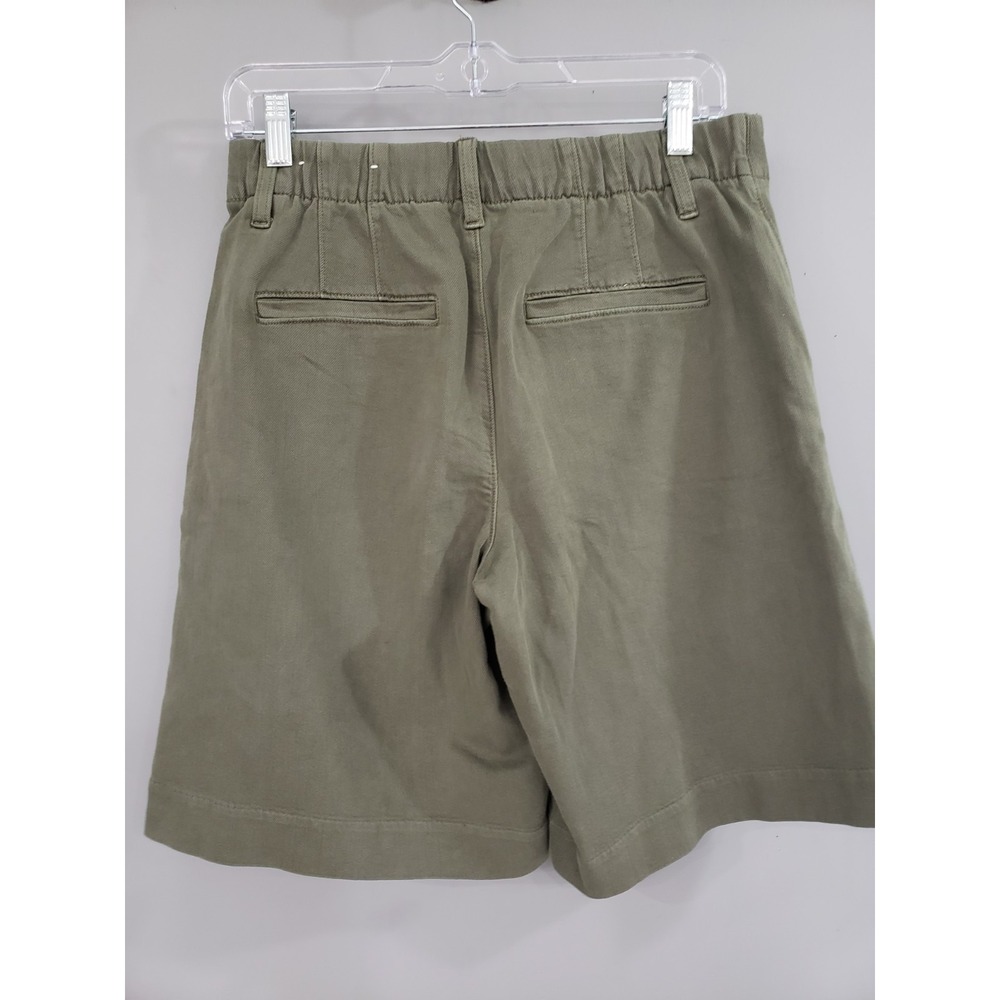 NEW American Eagle Womens Size 4 Stretch High Rise Green Trouser Shorts Gorpcore - Picture 5 of 6